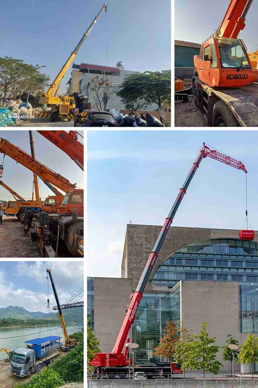 Cho thuê xe cẩu xe nâng tại Quảng Nam